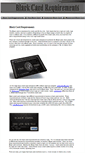 Mobile Screenshot of blackcardrequirements.com
